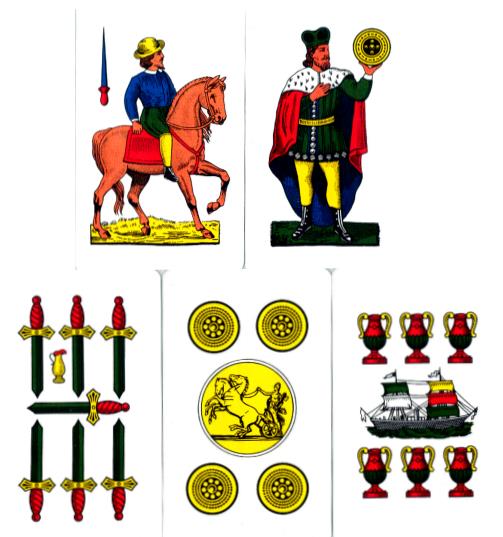 Siciliane Spielkarten